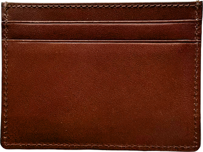 Premium Italian cow leather Cardholder - Coffee Brown