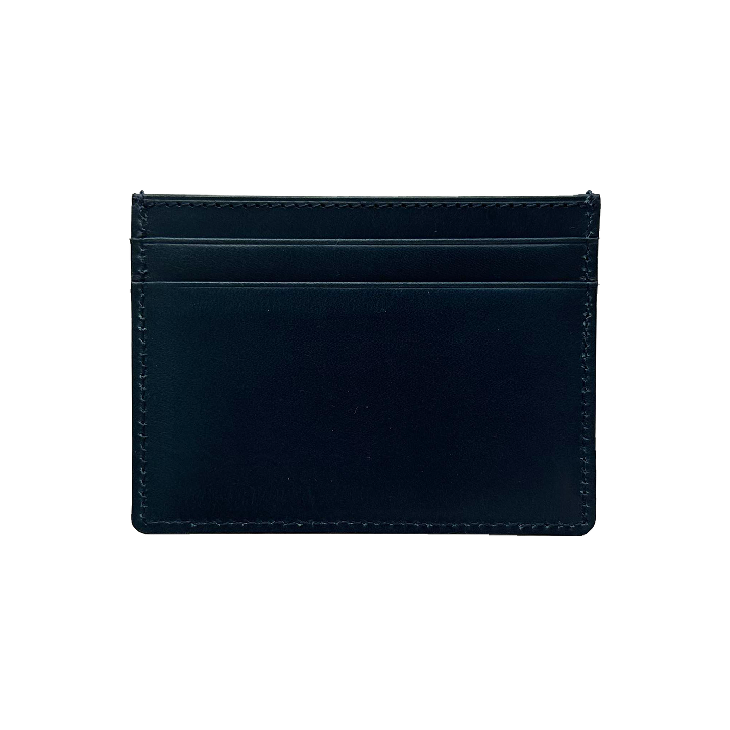 Premium Italian cow leather Cardholder - Navy Blue