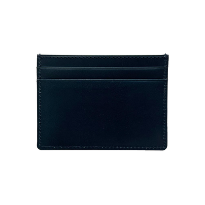 Premium Italian cow leather Cardholder - Navy Blue